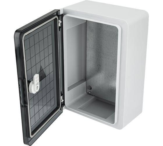 Корпус пластиковый REXANT ЩМПп с прозрачной дверцей 320x220x130мм IP65 11-0452