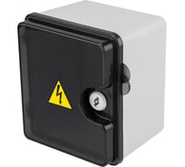 Корпус пластиковый REXANT ЩМПп с прозрачной дверцей 200x175x135мм IP55 11-0450