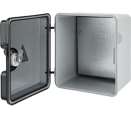 Корпус пластиковый REXANT ЩМПп с прозрачной дверцей 200x175x135мм IP55 11-0450