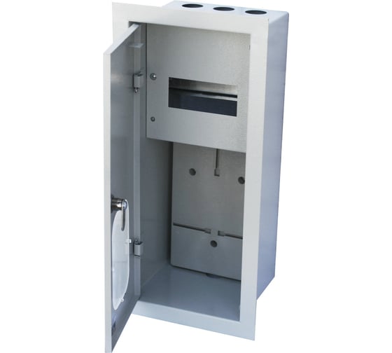 Щит распределительный учетный встраиваемый с окном IP31 ЩРУ-1В-6зс ООО ЭЛМА ЭЛМА 2-002БК 1