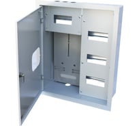 щит распределительный учетный встраиваемый ЭЛМА ЩРУ-3В-24зс с окном IP31 2-016БК