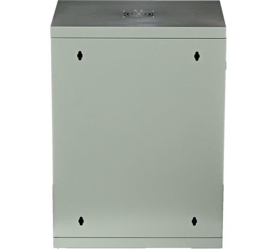 Серверный настенный шкаф W&T 15U 600х500 19 дюймов серый C156050GWTWOF