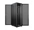 Шкаф напольный универсальный серверный ONTEK TC 42U 600x600мм, 4 профиля 19, двери перфорированная и перфорированная, боковые стенки съемные TC42U66PPDRSWAS-9005 1