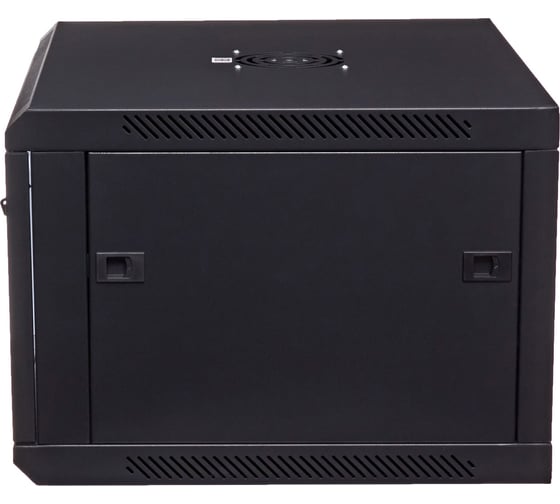 Серверный настенный шкаф W&T 6U 600х500 19 дюймов черный C066050BWTWOF