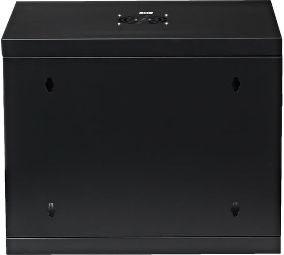 Серверный настенный шкаф W&T 9U 600х500 19 дюймов черный C096050BWTWOF
