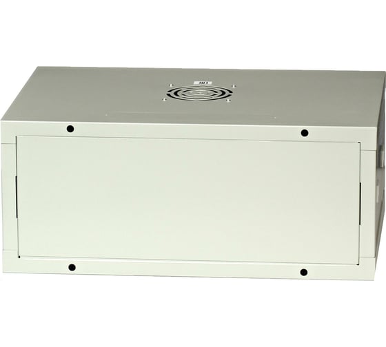 Серверный настенный шкаф W&T 4U 600х450 19 дюймов серый M046045GWTWOF