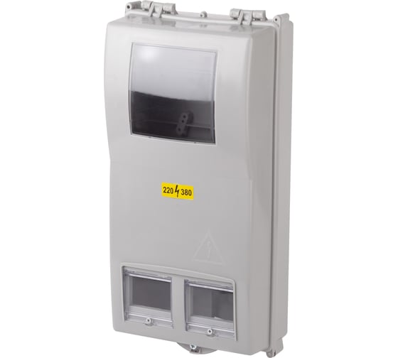 Навесной корпус ЭРА ЩУРн-П 3/8 IP54 КДЕ-З, пластиковый 485х240х140 Б0050593