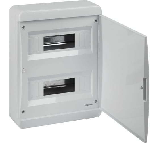 Корпус ЭРА пластиковый навесной COMFORT ЩРН-П-24 IP41 белый Б0067499 1