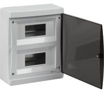 Корпус ЭРА пластиковый навесной COMFORT ЩРН-П-18 IP41 прозрачная крышка белый Б0067239