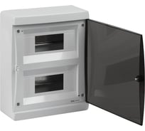 Корпус ЭРА пластиковый навесной COMFORT ЩРН-П-18 IP41 прозрачная крышка белый Б0067239
