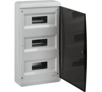 Корпус ЭРА пластиковый навесной COMFORT ЩРН-П-36 IP41 прозрачная крышка белый Б0067248