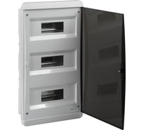 Корпус ЭРА пластиковый встраиваемый COMFORT ЩРВ-П-36 IP40 прозрачная крышка белый Б0067241