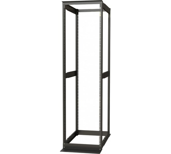Открытая стойка Hyperline ORK2A-4781-RAL9005 19-дюймовая (19"), 47U, высота 2426 мм, двухрамная 446061 1