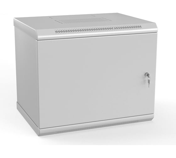 Настенный шкаф Hyperline TWL-1545-SR-RAL7035 19-дюймовый (19"), 15U, 775x600/450мм, металлич 432734 1