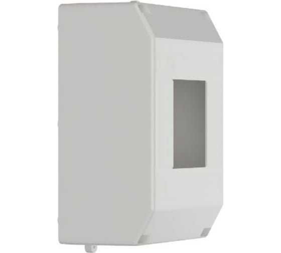 Пластиковый бокс REXANT КМПн 1/4 модуля IP20 белый 11-0114