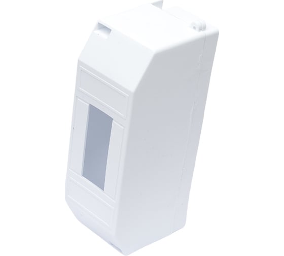 Пластиковый бокс REXANT КМПн 1/2 модуля IP20 белый 11-0112