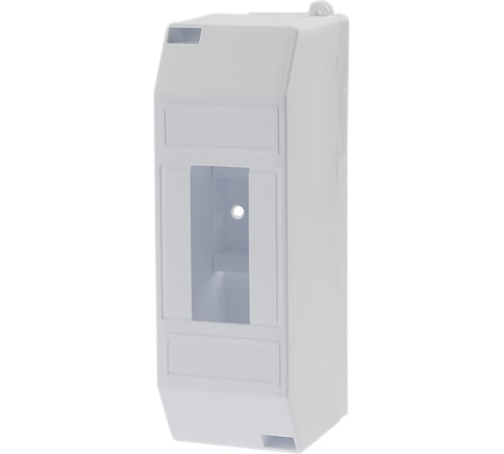 Пластиковый бокс REXANT КМПн 1/2 модуля IP20 белый 11-0112