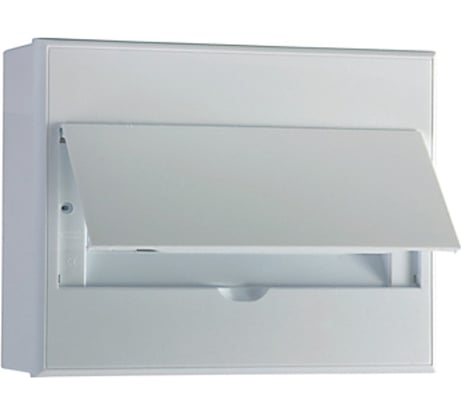 Распределительный навесной щит KRANZ на 12 модулей ЩРН-П-12 IP41 пластик белый KR-11-0313