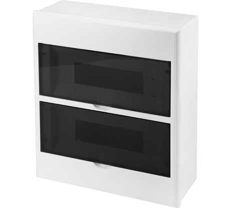 Распределительный навесной щит KRANZ на 24 модуля ЩРН-П-24 IP41 пластик KR-11-0324