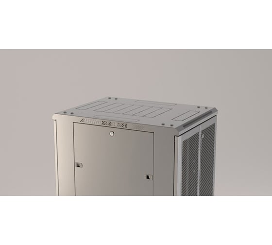 Напольный шкаф Hyperline TTR-4266-DD-RAL7035 19-дюймовый, 42U, 2055x600х600 мм 452072