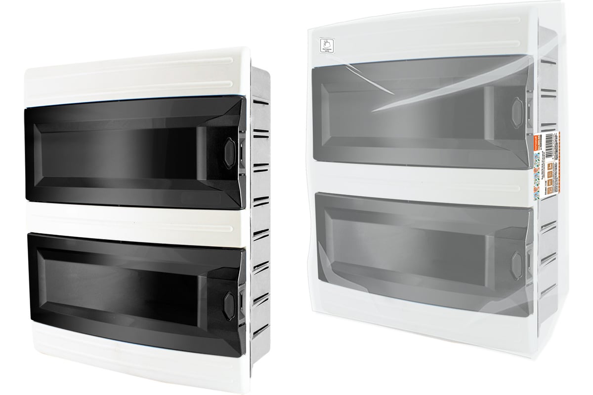 Бокс TDM ЩРВ-ПМ-24 модуля встраиваемый пластик IP40 Народный SQ0901 ...