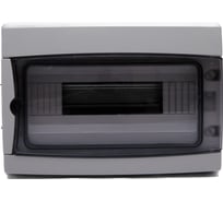 Корпус щита распределительного для модульного оборудования Cetinkaya Pano 12M, IP65, навесной, прозрачная затемнённая дверца CP3912