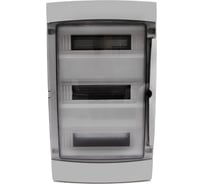 Корпус щита распределительного для модульного оборудования Cetinkaya Pano 42M, IP65, навесной, прозрачная затемнённая дверца CP3942