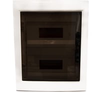 Корпус щита распределительного для модульного оборудования Cetinkaya Pano 24M(12x2), встраиваемый, прозрачная дверца CP10924