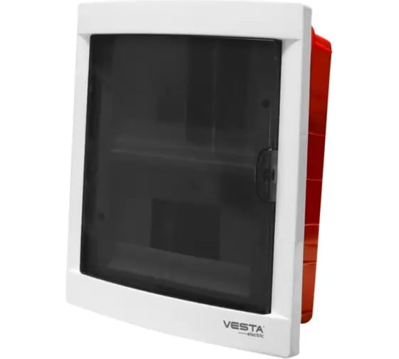 Распределительный пластиковый щит встраиваемой установки Vesta Electric 16 модулей FLPRSV000016 1