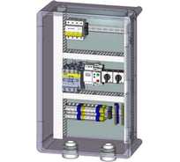 Шкаф управления освещением ЭНЕРГОПЛАСТ ЭП-ШУНО-1 с фотореле и таймером 250909-05