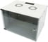 Шкаф настенный 19", 7U Filum FL-SO-0754GW-GY Soho, 520x400, стеклянная дверь, серый, 00-01244215 1