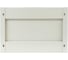 Шкаф настенный 19", 7U Filum FL-SO-0754GW-GY Soho, 520x400, стеклянная дверь, серый, 00-01244215 4