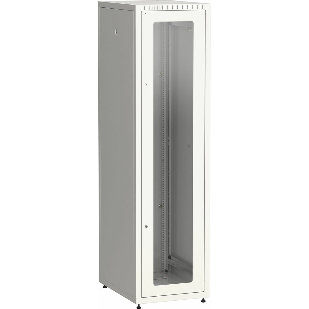 Шкаф IEK ITK LINEA E 33U 600х800мм двери 2шт стеклянная и металлическая ...
