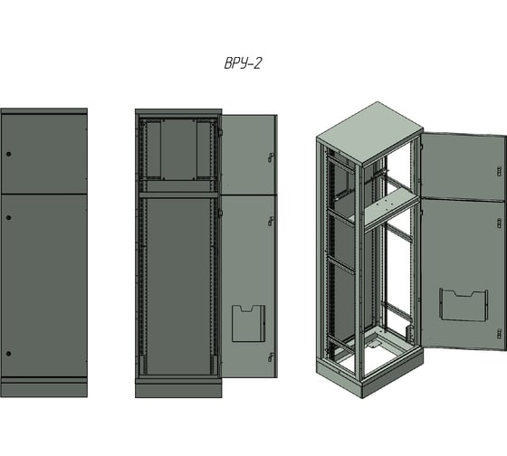 Корпус ВРУ-2 ЭПМ цельносварной IP31 (1800х800х450)+ 19769 1