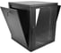 Шкаф настенный 19", 12U ЦМО ШРН-М-12.650-9005 телекоммуникационный разборный (600 × 650) съемные стенки, дверь стекло, цвет черный, 00-01143780 2