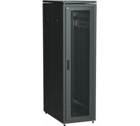 Сетевой шкаф ITK 19 LINEA N 42U 600x800 мм перфорированная передняя дверь черный LN05-42U68-P
