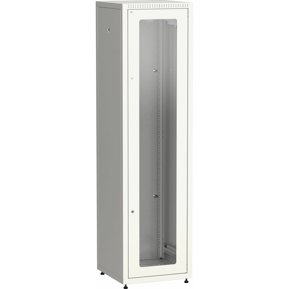 Шкаф IEK ITK LINEA E 42U 600х600мм двери 2шт стек. и метал. сер. LE35 ...