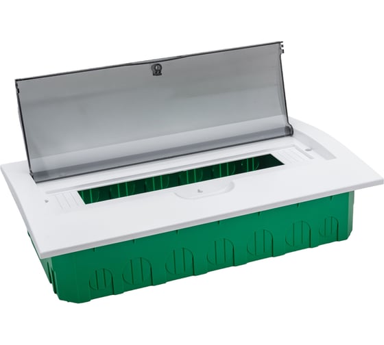 Встраиваемый корпус Systeme Electric ( Schneider Electric) City9 Box с прозрачной дверцей 1ряд/18мод (ранее PRA24118) EZ9E118S2FRU