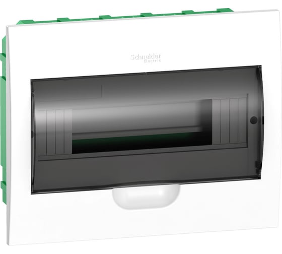 Встраиваемый корпус Systeme Electric ( Schneider Electric) City9 Box с прозрачной дверцей 1ряд/12мод (ранее PRA24113) EZ9E112S2FRU