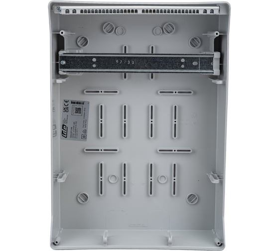 Щит IDE RR STAR наружной установки 1x12 модулей, 436x310x147 мм, шина РE+N, DIN-рейка, IP65 CSN12PT/RR