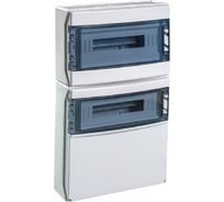 Щит IDE RR STAR наружной установки 36 (2x18) модулей, 2 шины PE+N, 2 DIN - рейки, IP65 CSN36PT/RR