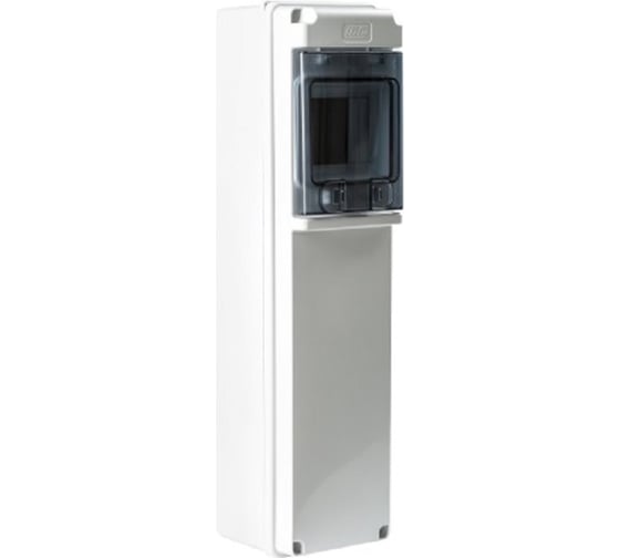 Щит IDE R STAR 4PT\R наружной установки 4 модуля, с клеммой, c DIN-рейкой, IP65 CSN4PT/R