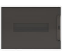 Щиток встраиваемый DKC 12 модулей, белый, с тонированной дверцей, с 2 шинами PEN на 8 и 6 отверстий 1 шт F12B1WDDIY