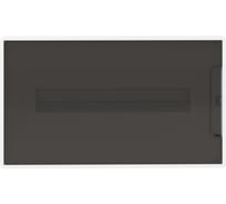 Щиток встраиваемый DKC 18 модулей, белый, с тонированной дверцей, с 2 шинами PEN на 8 и 10 отверстий 1 шт F18B1WDDIY