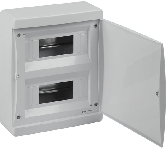 Корпус пластиковый навесной ЭРА COMFORT ЩРН-П-18 IP41 белый Б0067255