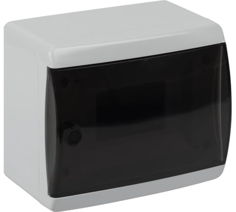 Корпус пластиковый навесной ЭРА COMFORT ЩРН-П-6 IP41 прозрачная крышка белый Б0067468