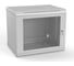Настенный шкаф Hyperline TWL-1266-SD-RAL7035 19-дюймовый (19"), 12U, 650x600х600мм, металлический 432749 1