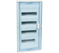 Встраиваемый щит Legrand Nedbox с синей полупрозрачной дверью 4 рейки 48+8 модуля 001424