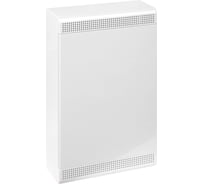Слаботочный навесной щит Рувинил мультимедийный с монтажной пластиной белый 68036Б-СЛ