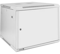 Шкаф телекоммуникационный ExeGate 19 настенный 9U EC-WM-9U.600.M.GREY 19”, 9U, 600x600x500mm ШхГхВ , передняя дверь металл, съемные боковые панели 298614